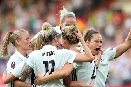 Frauenfußball-EM: DFB-Elf besiegt Italien und träumt vom Viertelfinale Frauenfußball-EM: DFB-Elf besiegt Italien und träumt vom Viertelfinale