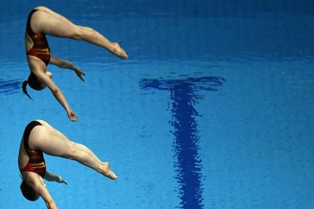 Schwimm-WM: Synchron-Duo Punzel/Freyer springt auf Platz neun Schwimm-WM: Synchron-Duo Punzel/Freyer springt auf Platz neun