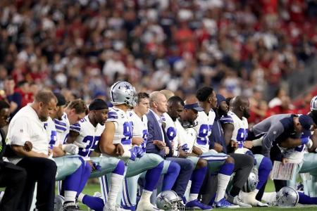 Umfrage: US-Bevölkerung mehrheitlich gegen NFL-Proteste und Trump-Äußerungen Umfrage: US-Bevölkerung mehrheitlich gegen NFL-Proteste und Trump-Äußerungen