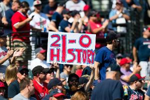 21. Sieg in Serie: Cleveland Indians schaffen Rekord