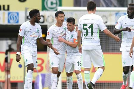 Testspiel: Werder Bremen besiegt Kielce Testspiel: Werder Bremen besiegt Kielce