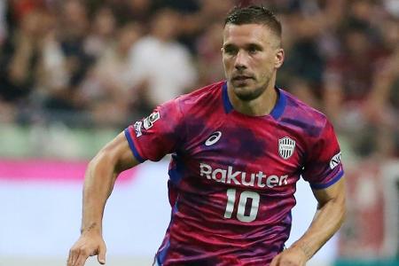 2:0-Sieg: Kobe macht mit Podolski weiteren Boden gut 2:0-Sieg: Kobe macht mit Podolski weiteren Boden gut