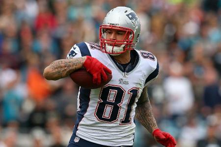 Football: Hernandez-Witwe verklagt NFL und die Patriots Football: Hernandez-Witwe verklagt NFL und die Patriots