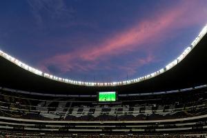 Azteken-Stadion in Mexiko-Stadt durch Erdbeben schwer beschädigt