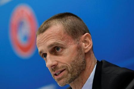 UEFA-Präsident Ceferin reagiert auf Merkel-Kritik UEFA-Präsident Ceferin reagiert auf Merkel-Kritik