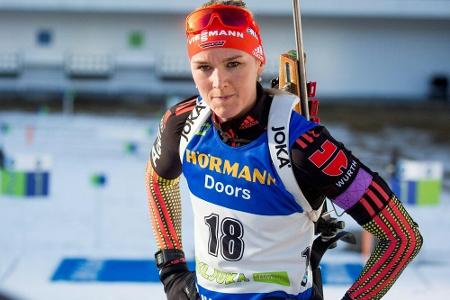 Biathlon-DM: Dahlmeier Dritte - Titel für Herrmann und Doll Biathlon-DM: Dahlmeier Dritte - Titel für Herrmann und Doll