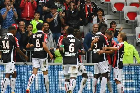 Frankreich: Favre-Team Nizza stoppt Meister Monaco - Leipzig-Generalprobe verpatzt Frankreich: Favre-Team Nizza stoppt Meister Monaco - Leipzig-Generalprobe verpatzt