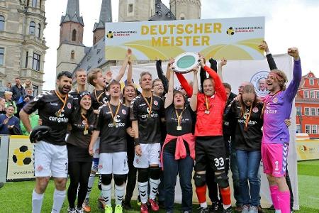 St. Pauli erstmals Meister im Blindenfußball St. Pauli erstmals Meister im Blindenfußball