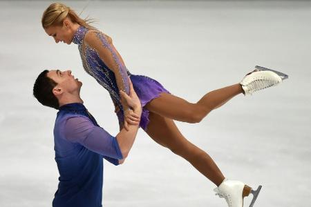Savchenko/Massot stürzen sich zu Platz zwei - Nordkoreaner lösen Olympia-Ticket Savchenko/Massot stürzen sich zu Platz zwei - Nordkoreaner lösen Olympia-Ticket
