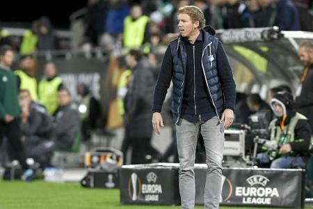 Nach vierter Europacup-Pleite: TSG-Trainer Nagelsmann restlos bedient Nach vierter Europacup-Pleite: TSG-Trainer Nagelsmann restlos bedient