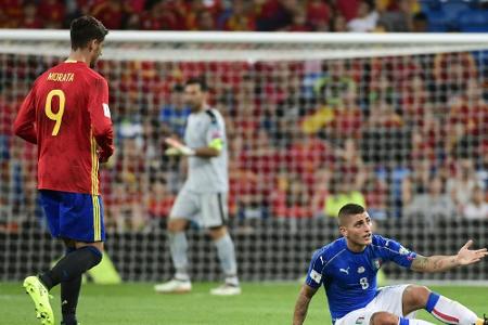 0:3 in Spanien: Italien muss um WM-Teilnahme bangen 0:3 in Spanien: Italien muss um WM-Teilnahme bangen