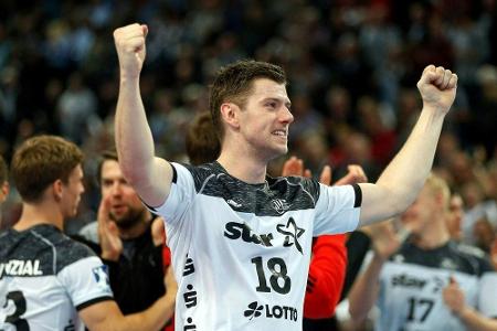 Champions League: Erster Erfolg für Kiel - Rhein-Neckar Löwen verspielen Sieg Champions League: Erster Erfolg für Kiel - Rhein-Neckar Löwen verspielen Sieg