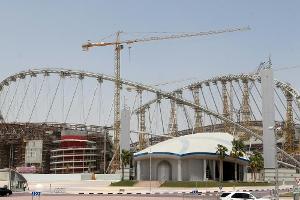 WM 2022 in Katar: Bauarbeiten am Finalstadion starten