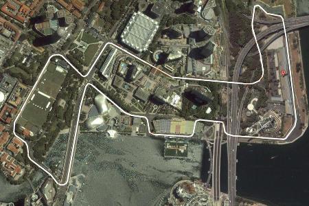 Seit 2008 findet der Große Preis von Singapur auf dem Marina Bay Street Circuit statt. Obwohl es sich um einen Stadtkurs han... Seit 2008 findet der Große Preis von Singapur auf dem Marina Bay Street Circuit statt. Obwohl es sich um einen Stadtkurs han...