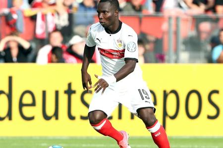 Zerrung: Stuttgarts Akolo für Gladbach-Spiel fraglich Zerrung: Stuttgarts Akolo für Gladbach-Spiel fraglich