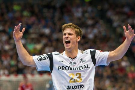 Handball: Rekordmeister Kiel startet überzeugend Handball: Rekordmeister Kiel startet überzeugend