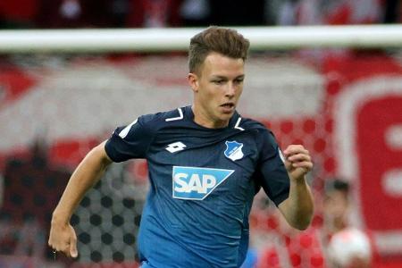 Hoffenheimer Startelf: Nagelsmann vertraut Talent Geiger Hoffenheimer Startelf: Nagelsmann vertraut Talent Geiger