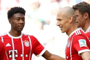 FC Bayern: "Ohne Probleme" und mit Robben und Alaba nach Chemnitz