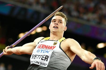 Weltmeister Vetter deutlich über 90 Meter und vor Röhler