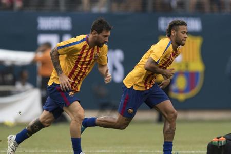 Messi wünscht Neymar Glück: 