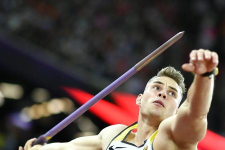 Speerwurf: Nächster Sieg für Weltmeister Vetter beim ISTAF Speerwurf: Nächster Sieg für Weltmeister Vetter beim ISTAF