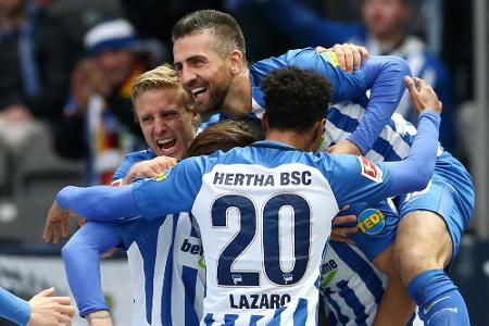 HSV verliert Krisengipfel in Berlin - Hertha köpft Hamburg in den Keller HSV verliert Krisengipfel in Berlin - Hertha köpft Hamburg in den Keller