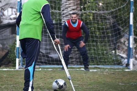 Deutsche Amputiertenfußballer verpassen Einzug ins EM-Viertelfinale Deutsche Amputiertenfußballer verpassen Einzug ins EM-Viertelfinale