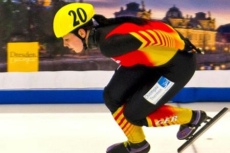 Shorttrackerin Walter erfüllt Olympianorm über 1500 m Shorttrackerin Walter erfüllt Olympianorm über 1500 m
