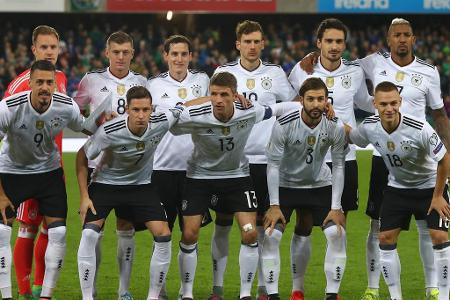 Neunter Sieg im neunten Spiel - auch die schwere Auswärtspartie bei den bislang so defensivstarken Nordiren löste die Löw-El... Neunter Sieg im neunten Spiel - auch die schwere Auswärtspartie bei den bislang so defensivstarken Nordiren löste die Löw-El...