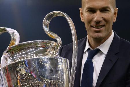 FIFA: Zidane ist Trainer des Jahres (Männer) FIFA: Zidane ist Trainer des Jahres (Männer)