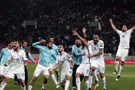 Griechenland erreicht Play-offs für WM 2018 Griechenland erreicht Play-offs für WM 2018