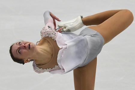 Grand-Prix-Auftakt in Moskau: Eiskunstläuferin Schott Zehnte Grand-Prix-Auftakt in Moskau: Eiskunstläuferin Schott Zehnte