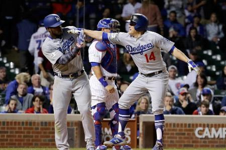 MLB: Titelverteidiger Chicago scheitert an Dodgers MLB: Titelverteidiger Chicago scheitert an Dodgers