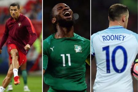 Während man deutsche Knipser vergeblich in den Top 25 sucht, finden sich unter den besten Goalgettern der WM-Qualifikation d... Während man deutsche Knipser vergeblich in den Top 25 sucht, finden sich unter den besten Goalgettern der WM-Qualifikation d...