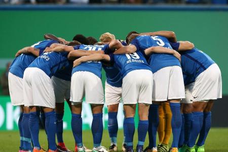 Protest des Tages: Herthas Kniefall Protest des Tages: Herthas Kniefall