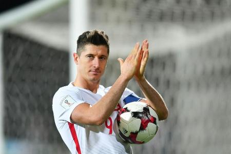 16. Tor: Lewandowski fährt mit Polen zur WM 16. Tor: Lewandowski fährt mit Polen zur WM