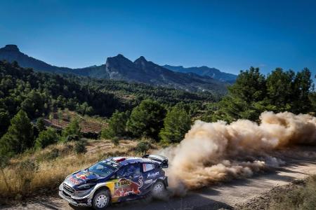 Rallye-WM: Ogier vor Titelgewinn, Meeke siegt in Katalonien Rallye-WM: Ogier vor Titelgewinn, Meeke siegt in Katalonien
