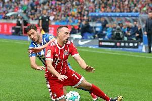 Außenbandriss: FC Bayern "einige Wochen" ohne Ribery