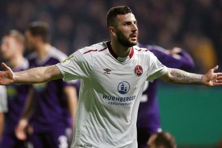 Nürnberg im Achtelfinale - Ishak setzt Serie fort Nürnberg im Achtelfinale - Ishak setzt Serie fort