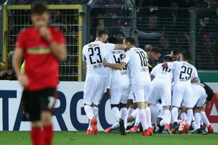 ... und war zwischenzeitlich sogar vorne. Doch der Bundesligist drehte nach dem Rückstand auf...