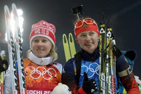 Nach IOC-Urteil: Biathlon-Weltverband suspendiert Russinnen Nach IOC-Urteil: Biathlon-Weltverband suspendiert Russinnen