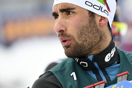Biathlon-Star Fourcade gegen Russland-Ausschluss Biathlon-Star Fourcade gegen Russland-Ausschluss