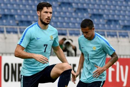 Australien im Play-off-Rückspiel mit Cahill und Leckie