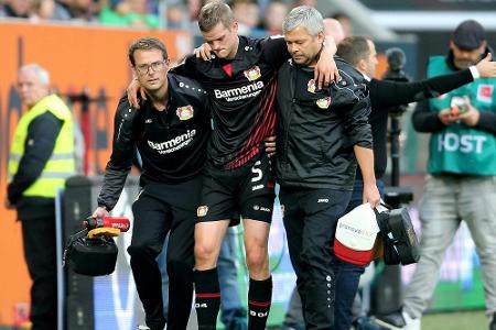 Leverkusen bestätigt Rippenbruch bei Sven Bender Leverkusen bestätigt Rippenbruch bei Sven Bender