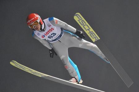 Skispringen: Freitag führt nach dem ersten Durchgang Skispringen: Freitag führt nach dem ersten Durchgang