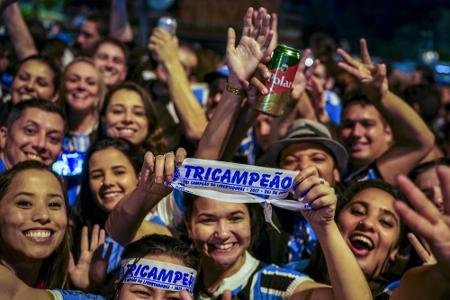 Gremio gewinnt zum dritten Mal Libertadores Cup Gremio gewinnt zum dritten Mal Libertadores Cup
