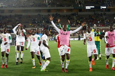 Senegal qualifiziert sich für Fußball-WM in Russland Senegal qualifiziert sich für Fußball-WM in Russland
