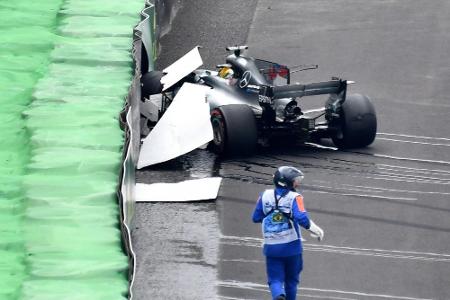 Formel 1: Bottas in Sao Paulo auf Pole - Vettel Zweiter, Hamilton nach Unfall Letzter Formel 1: Bottas in Sao Paulo auf Pole - Vettel Zweiter, Hamilton nach Unfall Letzter