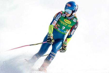 Slalom in Levi: Shiffrin führt, Dürr auf Olympia-Kurs Slalom in Levi: Shiffrin führt, Dürr auf Olympia-Kurs
