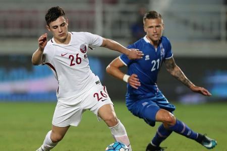 Mini-Turnier in Doha: Island nur 1:1 gegen Katar Mini-Turnier in Doha: Island nur 1:1 gegen Katar